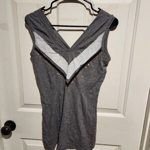 Kit and Ace Sleeveless Tank Top Embellished Workout Active Casual Size 6